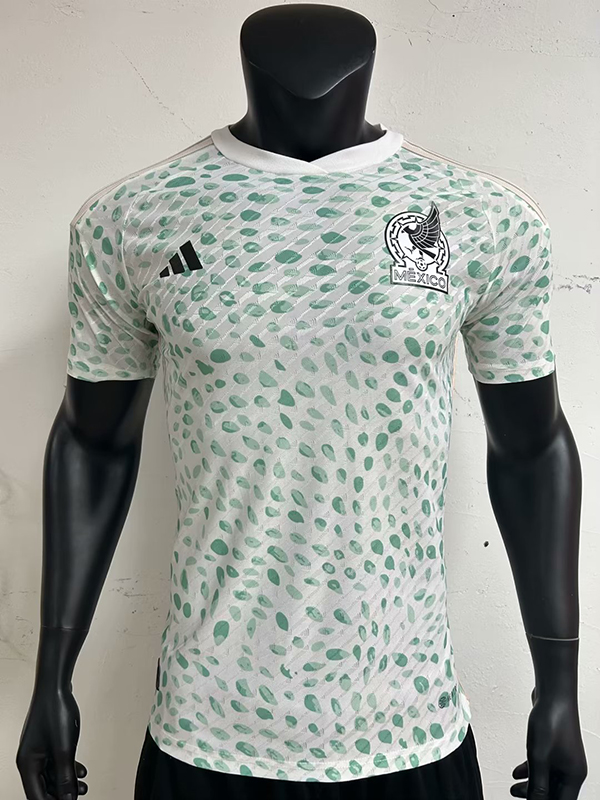 AAA Quality Mexico 2023 Away White/Green Jersey(Player)